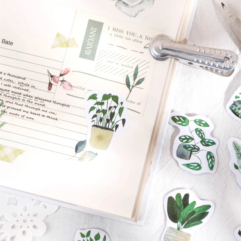 46Pcs/Pack Beautiful Plant Sticky Stickers Colorful Paper Decoracion Scrapbooking Stationery School Supplies Sticker Flakes
46Pcs/Pack Beautiful Plant Sticky Stickers Colorful Paper Decoracion Scrapbooking Stationery School Supplies Sticker Flakes