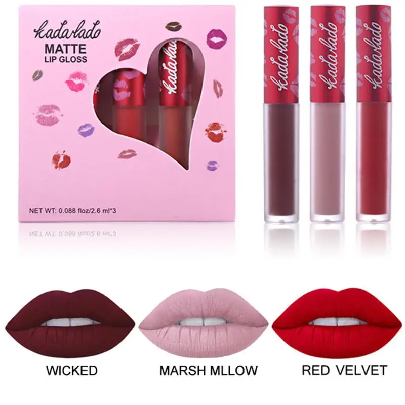 3pcs/set Nude Matte Liquid Lipstick Set Waterproof Velvet Lip Gloss Matte Lip Gloss Makeup Cosmetics
3pcs/set Nude Matte Liquid Lipstick Set Waterproof Velvet Lip Gloss Matte Lip Gloss Makeup Cosmetics