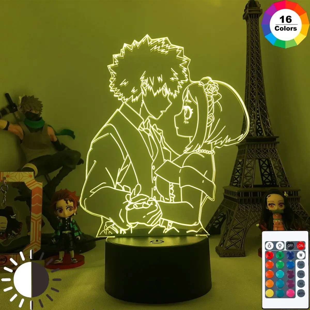 СВЕТОДИОДНЫЙ ночник в виде аниме 3d с USB, украшение для спальни, подарок на день рождения, манга, гаджет, моя геройская академия, Katsuki Bakugo свети...
СВЕТОДИОДНЫЙ ночник в виде аниме 3d с USB, украшение для спальни, подарок на день рождения, манга, гаджет, моя геройская академия, Katsuki Bakugo свети...