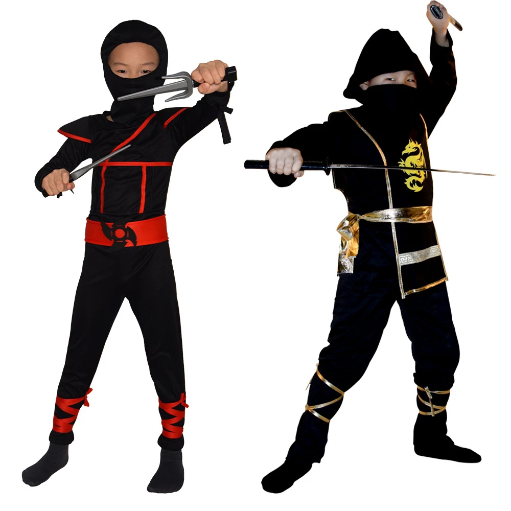 Halloween Children Ninja Costume Cosplay Party Japanese Ninja Clothes COS Assassin Dress Up Props
Halloween Children Ninja Costume Cosplay Party Japanese Ninja Clothes COS Assassin Dress Up Props