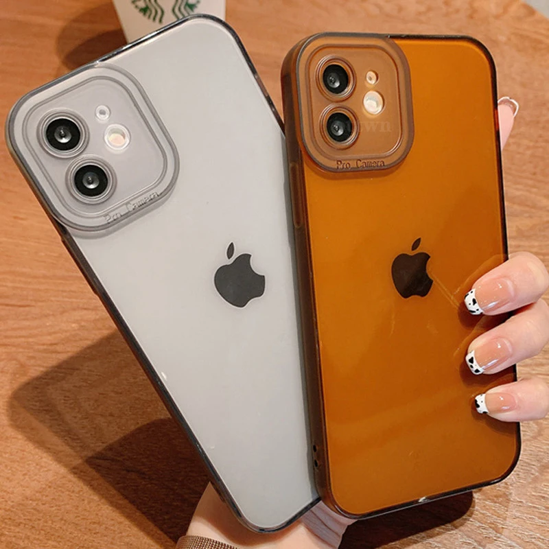Ottwn Transparent Camera Protection Phone Case For iPhone 11 12 Pro Max X XR XS Max 7 8 Plus SE 2020 Soft TPU Silicon Back Cover
Ottwn Transparent Camera Protection Phone Case For iPhone 11 12 Pro Max X XR XS Max 7 8 Plus SE 2020 Soft TPU Silicon Back Cover