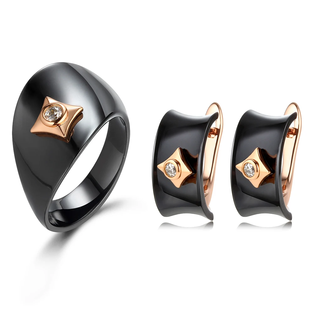 2021 Trend Ceramic Earrings Ring For Women Wholesale White Jewelry Set Gift Unusual Couple Rings
2021 Trend Ceramic Earrings Ring For Women Wholesale White Jewelry Set Gift Unusual Couple Rings