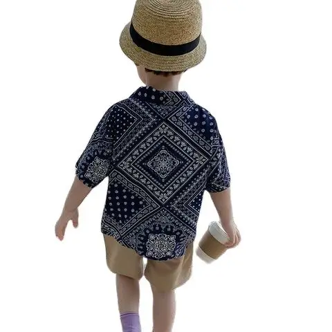 Летняя Повседневная хлопковая рубашка для мальчиков, Детская Хлопковая Повседневная Блузка с короткими рукавами, детские летние футболки, ...
Летняя Повседневная хлопковая рубашка для мальчиков, Детская Хлопковая Повседневная Блузка с короткими рукавами, детские летние футболки, ...