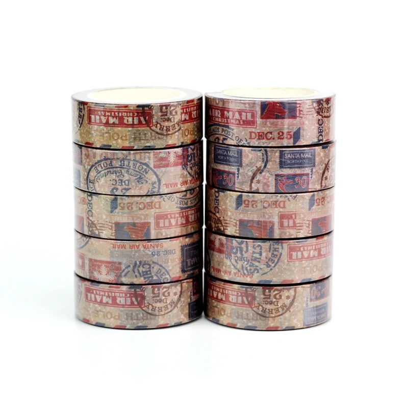 10pcs/lot Decorative Stamp Washi Tapes Paper DIY Scrapbooking Sticker Japanese Masking tape Wholesale Stationery
10pcs/lot Decorative Stamp Washi Tapes Paper DIY Scrapbooking Sticker Japanese Masking tape Wholesale Stationery