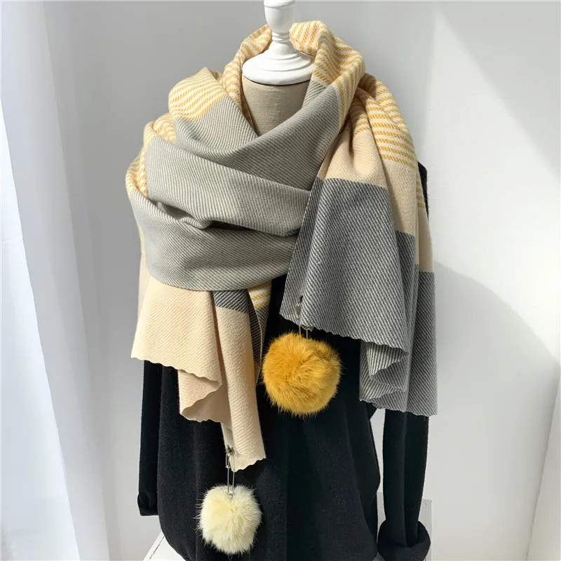 2020 winter soft scarf knitted warm scarf for woman imitation cashmere cute spring shawl scarves for women bufanda mujer
2020 winter soft scarf knitted warm scarf for woman imitation cashmere cute spring shawl scarves for women bufanda mujer