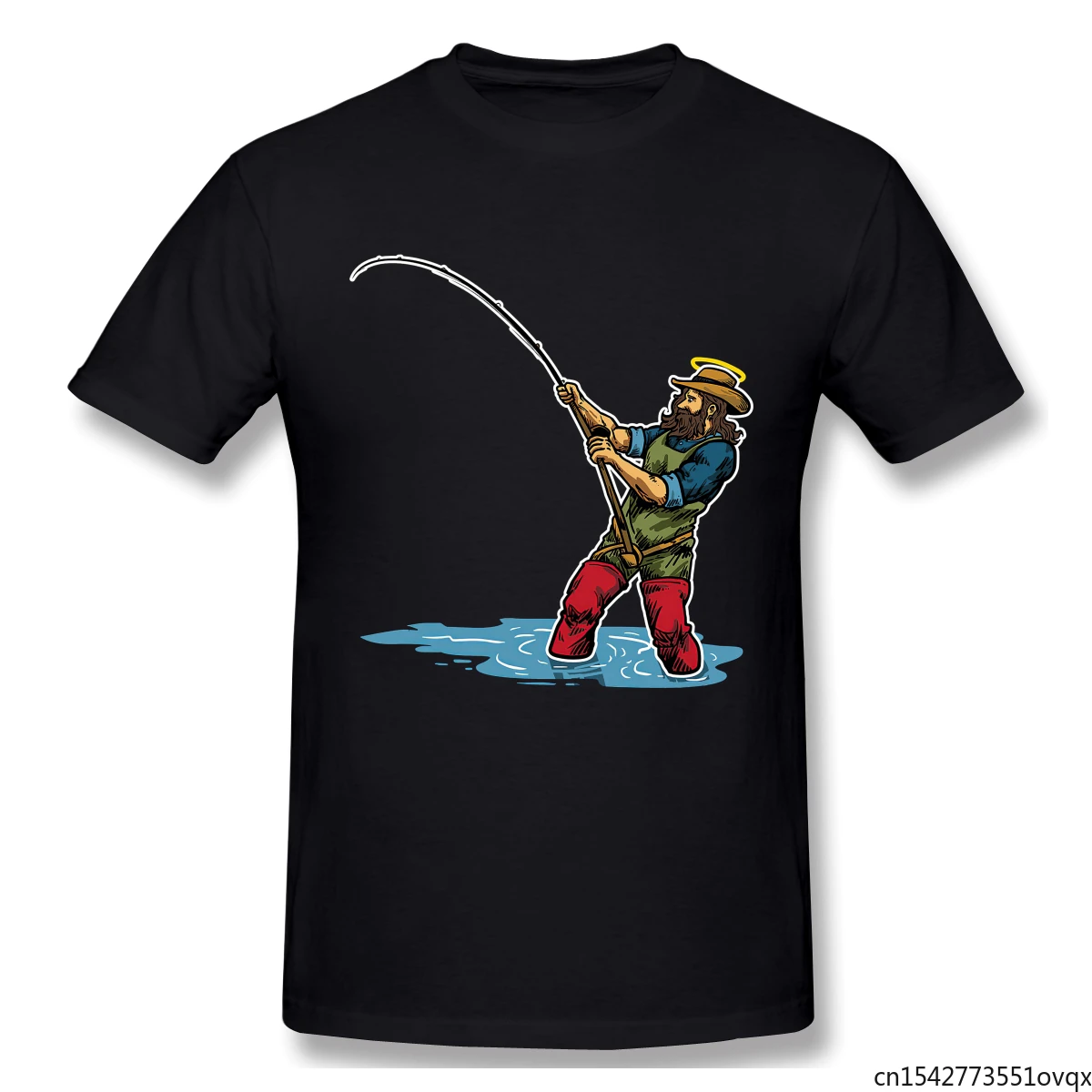 Cool Jesus Fishing Gift Idea Men's and Women's Same Style Fashion Trend Tshirt Four Seasons Casual Short-sleeved
Cool Jesus Fishing Gift Idea Men's and Women's Same Style Fashion Trend Tshirt Four Seasons Casual Short-sleeved