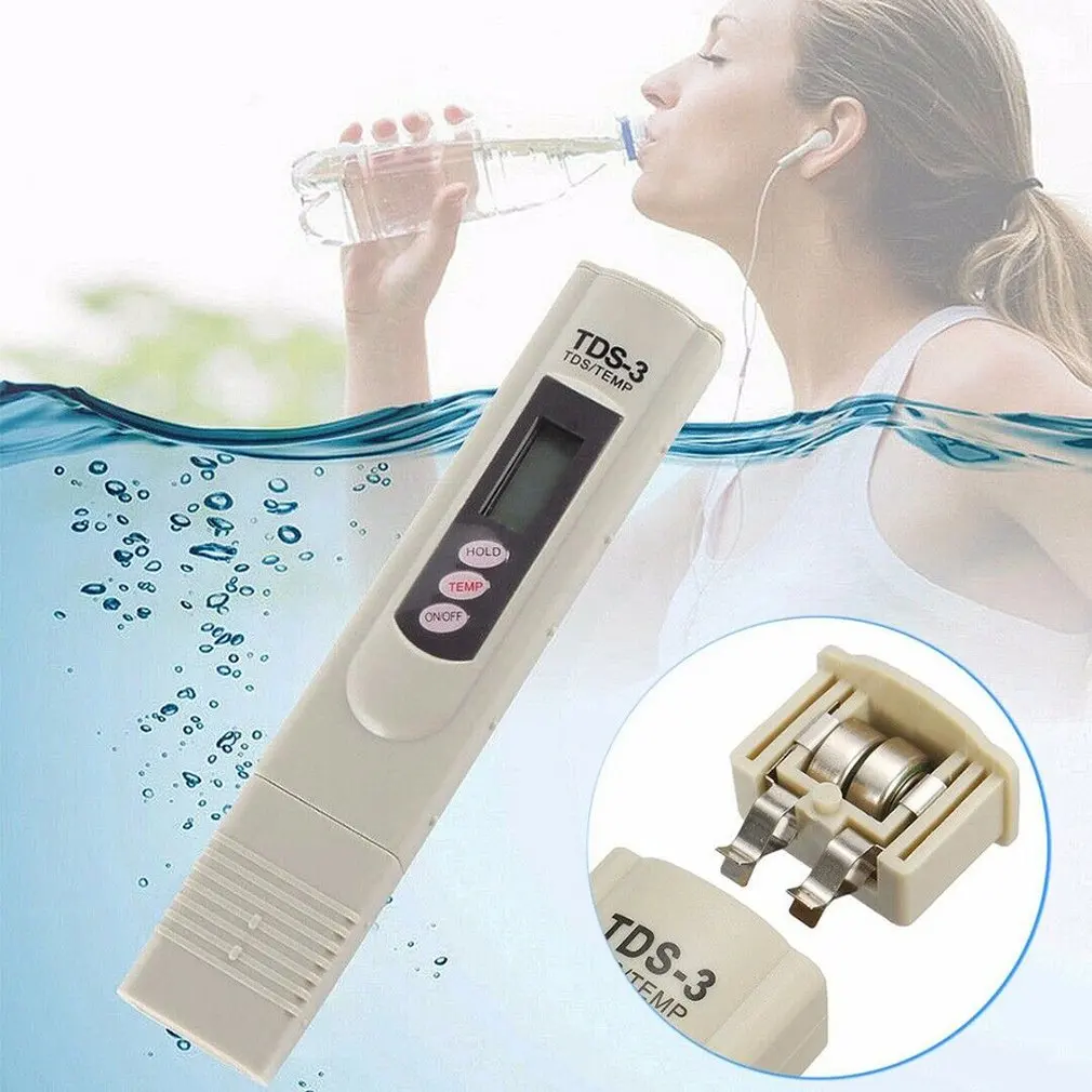 Portable TDS-3 Digital Meter Lcd Tester Water Quality Tester Purity Pen Stick Portable Tds Pen 1S Fast Detection
Portable TDS-3 Digital Meter Lcd Tester Water Quality Tester Purity Pen Stick Portable Tds Pen 1S Fast Detection