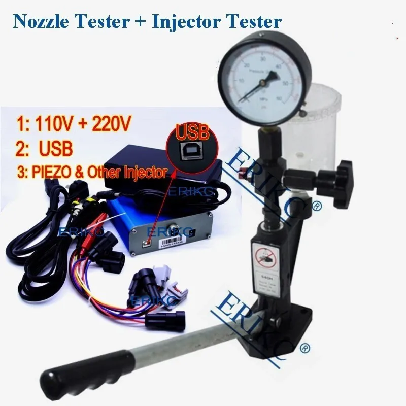 CRI800 Auto Engine Diesel Injector Tester Machine S60H Fuel Piezo Injection Nozzle Tester Equipment 220V & 110V
CRI800 Auto Engine Diesel Injector Tester Machine S60H Fuel Piezo Injection Nozzle Tester Equipment 220V & 110V
