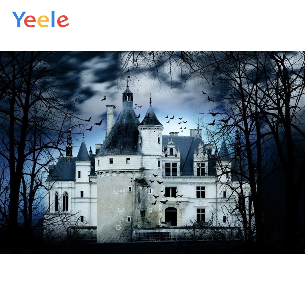 Yeele Happy Halloween Backdrop Castle Bat Branch Night Forest Baby Customized Vinyl Photography Backgrounds For Photo Studio
Yeele Happy Halloween Backdrop Castle Bat Branch Night Forest Baby Customized Vinyl Photography Backgrounds For Photo Studio