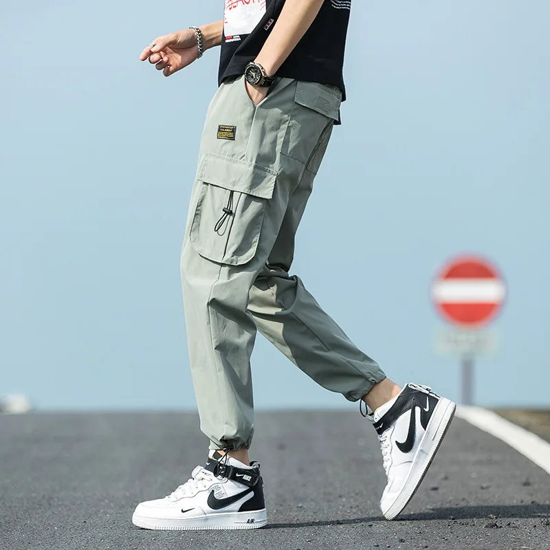 ICCLEK Casual Trousers Men's Autumn Thin Overalls Straight Loose Pants Joggers Men Cargo Pants Trousers Men Men Fashion
ICCLEK Casual Trousers Men's Autumn Thin Overalls Straight Loose Pants Joggers Men Cargo Pants Trousers Men Men Fashion