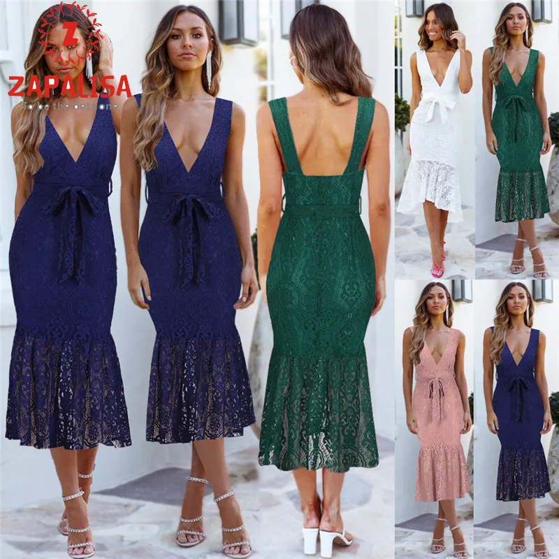 Party Style Summer Solid Color Pencil Dress for Women Bandage Lace Decor See Through Deep V Sleeveless Blackless Slim Dress
Party Style Summer Solid Color Pencil Dress for Women Bandage Lace Decor See Through Deep V Sleeveless Blackless Slim Dress