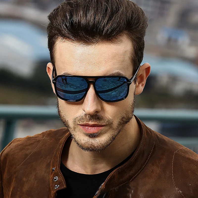 2021 Fashion Men Cool Square Style Gradient Polarized Sunglasses Driving Vintage Brand Design Cheap Sun Glasses Oculos De Sol
2021 Fashion Men Cool Square Style Gradient Polarized Sunglasses Driving Vintage Brand Design Cheap Sun Glasses Oculos De Sol