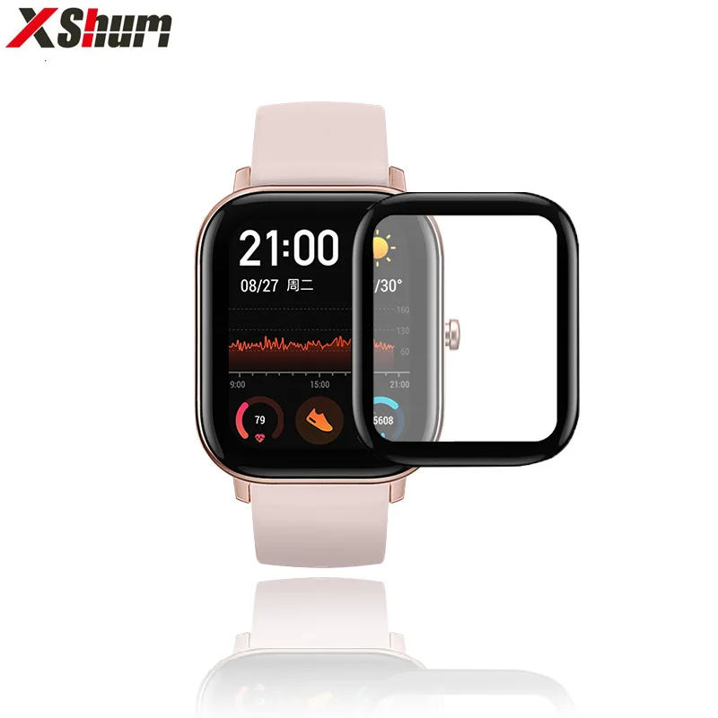 Amazfit GTS пленка для Xiaomi 2 мини защита экрана из стекловолокна ультра тонкий