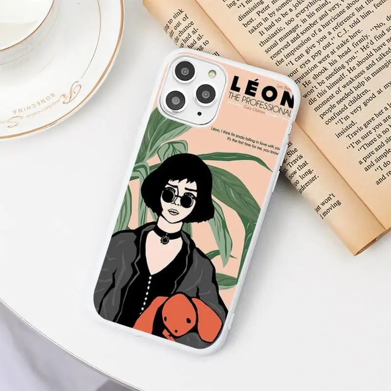 Leon Matilda Natalie Portman Phone Case Candy Color White for iPhone 11 pro XS MAX 8 7 6 6S Plus X 5S SE 2020 XR
Leon Matilda Natalie Portman Phone Case Candy Color White for iPhone 11 pro XS MAX 8 7 6 6S Plus X 5S SE 2020 XR