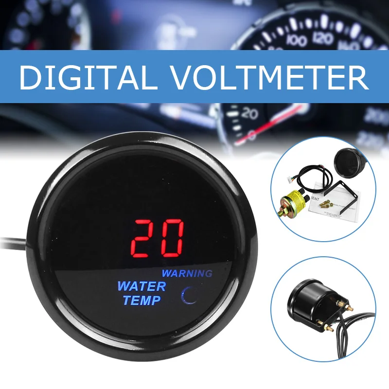 Car Meter 2inch 52mm 0-10 Bar Oil Pressure Gauge Digital LED Display Black Face Car Meter With Sensor
Car Meter 2inch 52mm 0-10 Bar Oil Pressure Gauge Digital LED Display Black Face Car Meter With Sensor