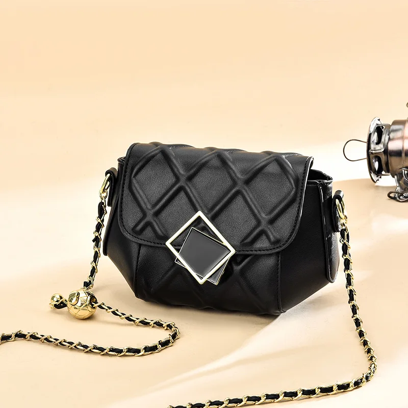 Fashion Rhombus Small Square Bag for Women Fashion Pu Chain Shoulder Bag Women's Casual Messenger Bag Black Shoulder Bag New
Fashion Rhombus Small Square Bag for Women Fashion Pu Chain Shoulder Bag Women's Casual Messenger Bag Black Shoulder Bag New