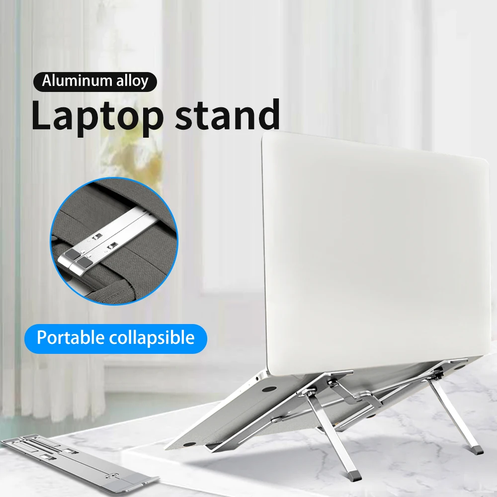 Folding Laptop Notebook Stand Riser Holder Height Adjustable Ergonomic Computer Desk to 11-17 inch for MacBook Air Pro
Folding Laptop Notebook Stand Riser Holder Height Adjustable Ergonomic Computer Desk to 11-17 inch for MacBook Air Pro