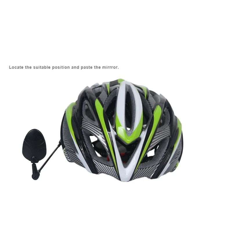 Riding Helmet Rear View Mirror Bicycle Scratch Resistant Glass Lens Accessories X3UA
Riding Helmet Rear View Mirror Bicycle Scratch Resistant Glass Lens Accessories X3UA