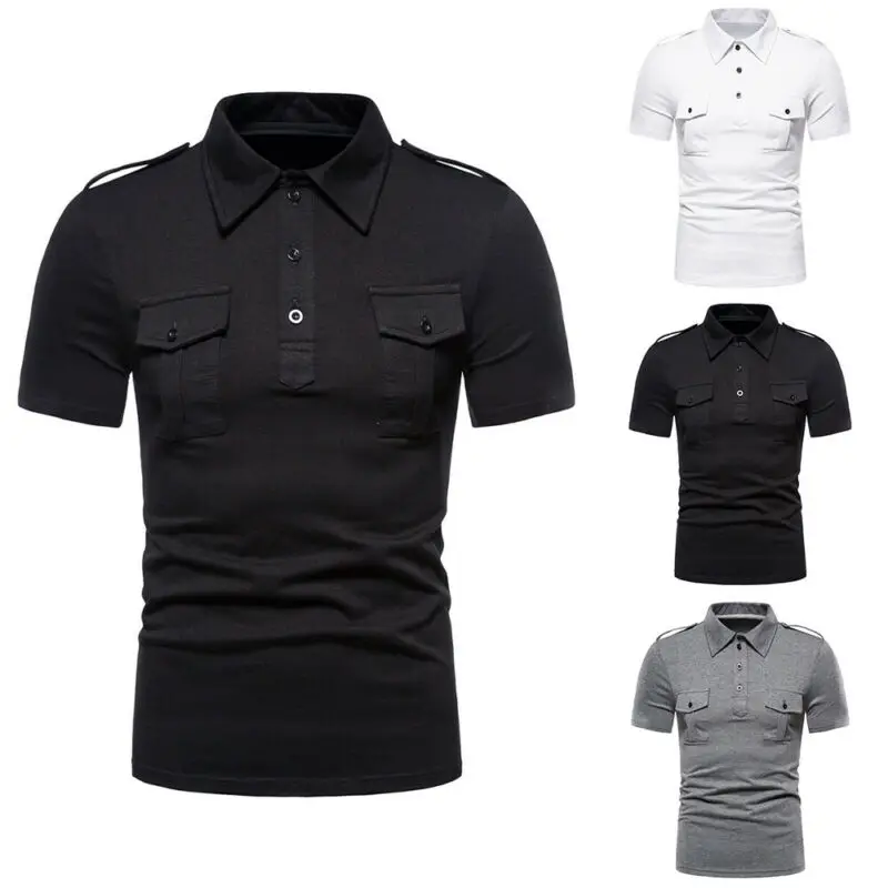 Men Summer Short Sleeve Slim T-Shirt Solid Colour Neck T-Shirt Workwear Tops Shirt
Men Summer Short Sleeve Slim T-Shirt Solid Colour Neck T-Shirt Workwear Tops Shirt