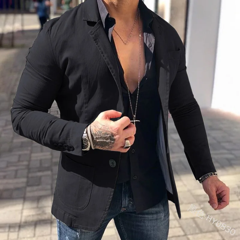 New Fashion Mens Spring Autumn Silm Fit Stylish Casual Two Button Suit Coat Jacket Blazers
New Fashion Mens Spring Autumn Silm Fit Stylish Casual Two Button Suit Coat Jacket Blazers