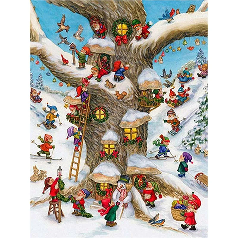 Home Decor Full Drill Square 5d Diamond Painting Tree House Diamond Embroidery Santa Claus photo Mosaic Crystal Rhinestone Y55
Home Decor Full Drill Square 5d Diamond Painting Tree House Diamond Embroidery Santa Claus photo Mosaic Crystal Rhinestone Y55