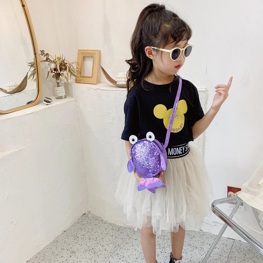 Children Cartoon Cute Shoulder Bags Sequins Goldfish Shape Girl Kids Messenger Handbag Lovely Phone Money Pouch
Children Cartoon Cute Shoulder Bags Sequins Goldfish Shape Girl Kids Messenger Handbag Lovely Phone Money Pouch