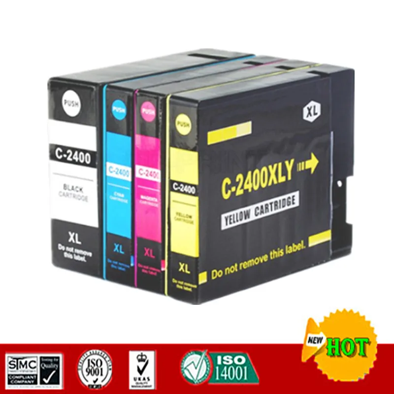 Compatible Ink Cartridge for PGI2400 PGI-2400 PGI 2400 suit for Canon MAXIFY iB4040 MB5040 MB5340 etc.
Compatible Ink Cartridge for PGI2400 PGI-2400 PGI 2400 suit for Canon MAXIFY iB4040 MB5040 MB5340 etc.