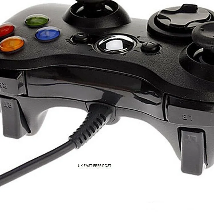 Black Xbox 360 Controller USB Wired Game Pad For Microsoft Xbox 360 UK FAST POST
Black Xbox 360 Controller USB Wired Game Pad For Microsoft Xbox 360 UK FAST POST