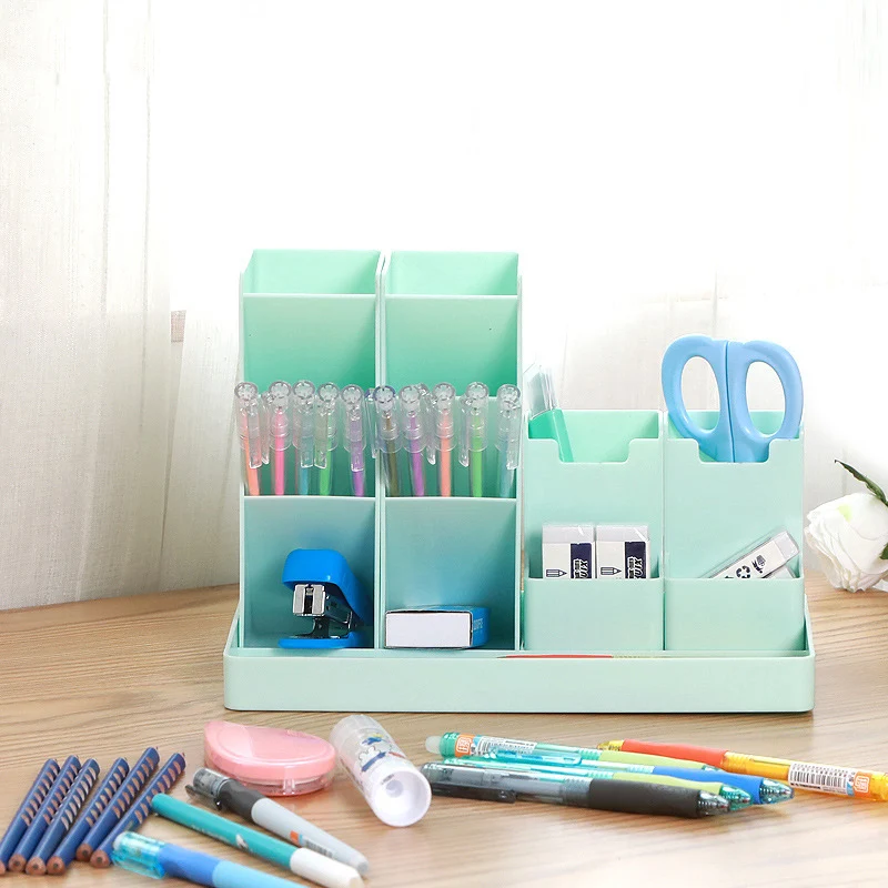 Desk Pen Holder Pencil Makeup Storage Box Desktop Organizer Stand Case School Office Stationery
Desk Pen Holder Pencil Makeup Storage Box Desktop Organizer Stand Case School Office Stationery