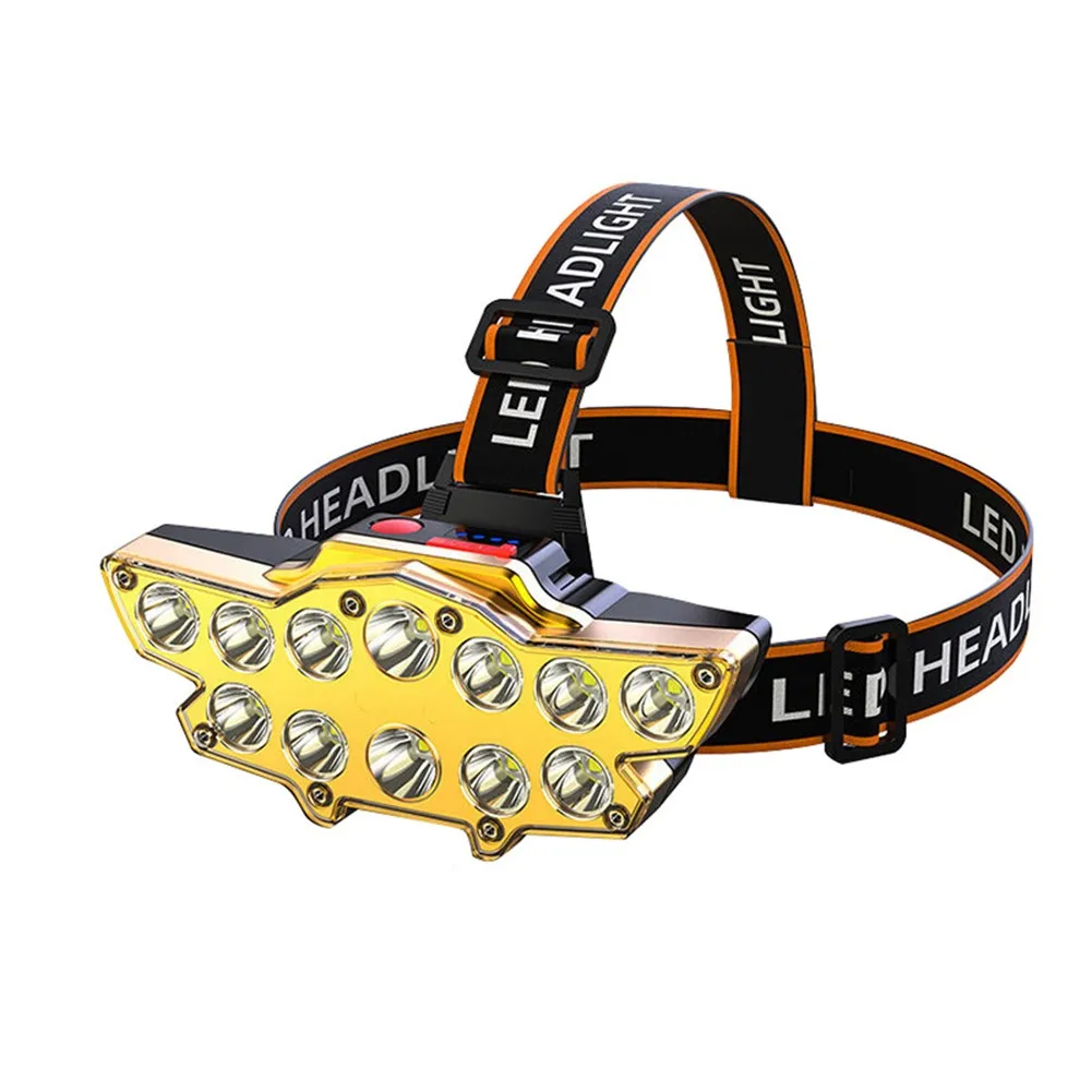 P90 LED Headlight Powerful USB Rechargeable Head Flashlight With Power Display Portable Night Riding Lantern Cycling Head Torch
P90 LED Headlight Powerful USB Rechargeable Head Flashlight With Power Display Portable Night Riding Lantern Cycling Head Torch