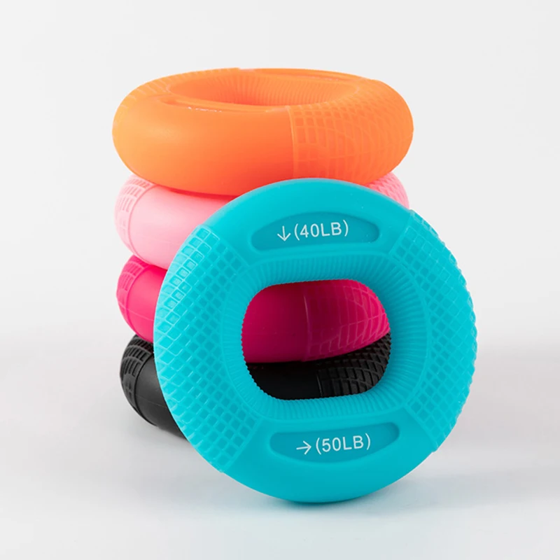 Silicone Hand Grip 20-80LB Gripping Ring Adjustable Strengthen Training Finger Forearm Carpal Expander Exercise Gym Fitness
Silicone Hand Grip 20-80LB Gripping Ring Adjustable Strengthen Training Finger Forearm Carpal Expander Exercise Gym Fitness