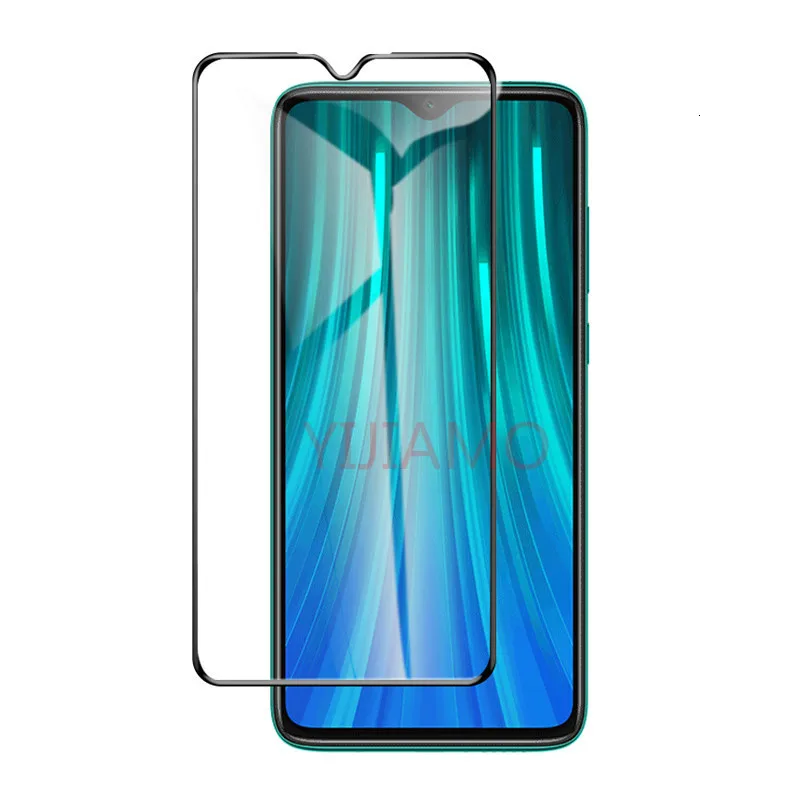 5D стекло для Redmi Note 8 Pro закаленное полное покрытие клейкая Защитная пленка экрана