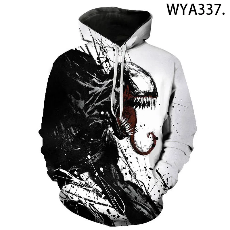 2021 new spring and autumn movie venom hoodie men's women's children's fashion casual sweatshirt 3d printing pullover street hip
2021 new spring and autumn movie venom hoodie men's women's children's fashion casual sweatshirt 3d printing pullover street hip