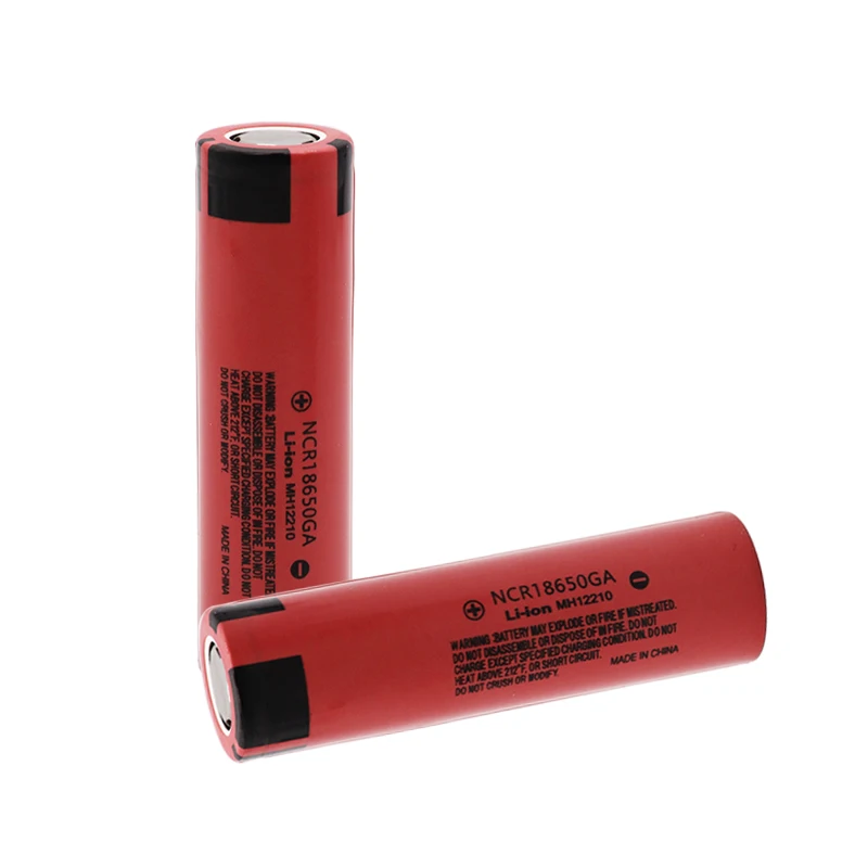 2020 original NCR 18650GA high discharge 3.7V 3500mAh 18650 rechargeable battery flashlight flat-top lithium battery 
2020 original NCR 18650GA high discharge 3.7V 3500mAh 18650 rechargeable battery flashlight flat-top lithium battery