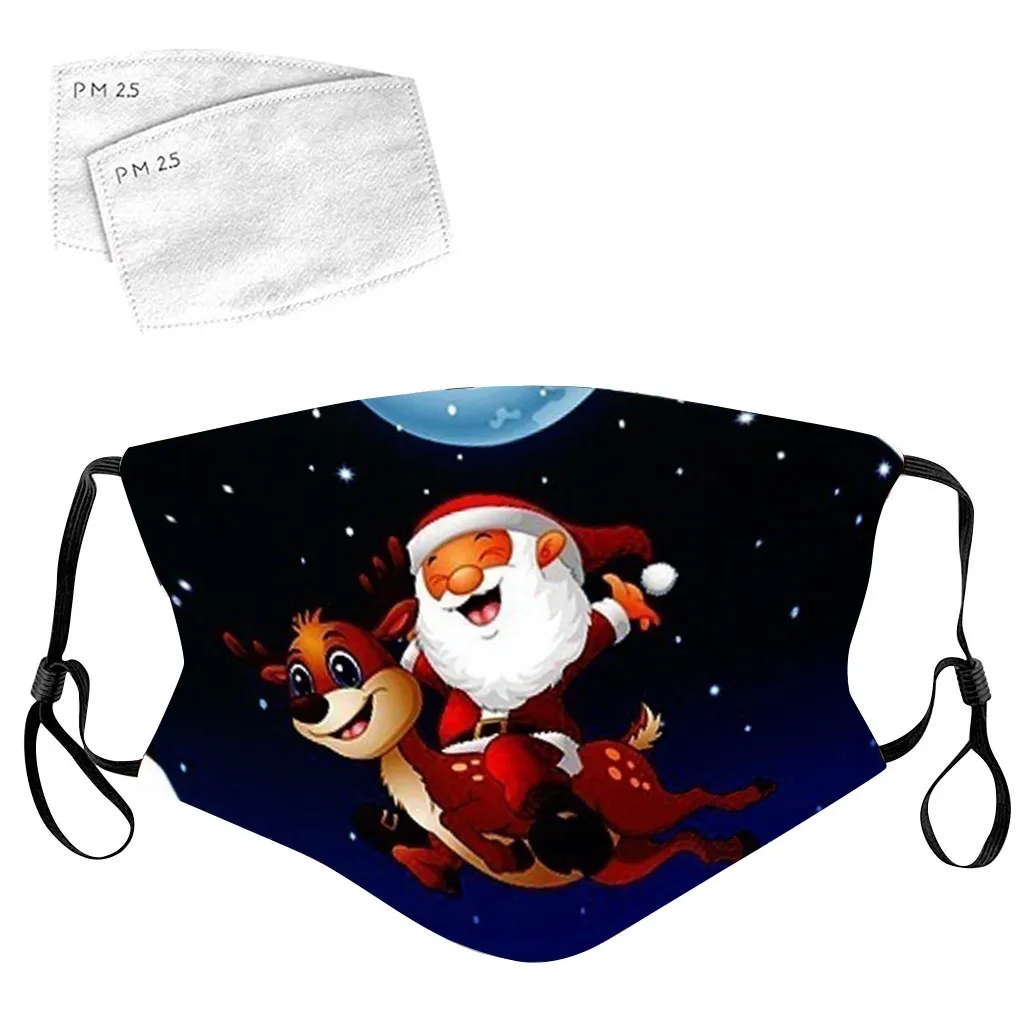 Christmas Masks Adults Lovely Print Face Mask Fashion Unisex Washable Reusable Masque With 2PC Filter Breathable Mascarillas 27
Christmas Masks Adults Lovely Print Face Mask Fashion Unisex Washable Reusable Masque With 2PC Filter Breathable Mascarillas 27