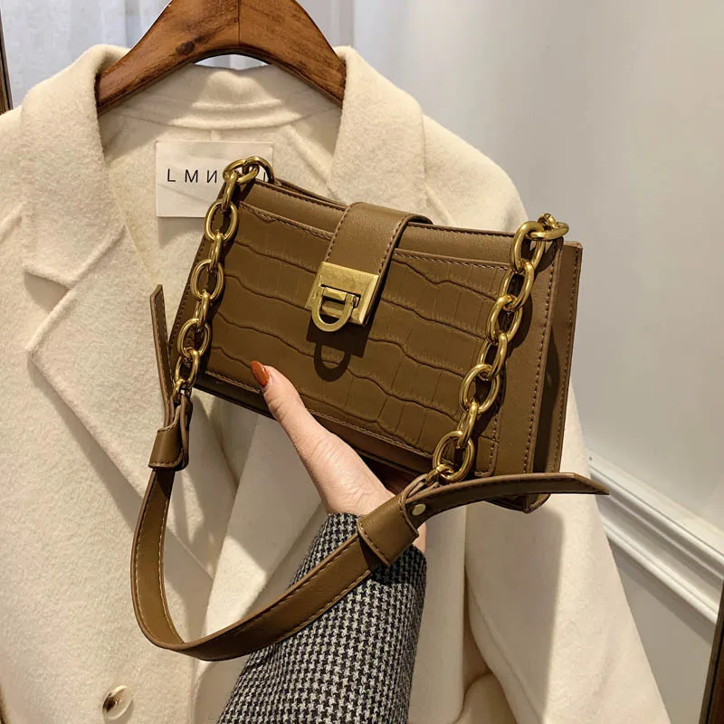 All-match Baguette Armpit Bag Chain Shoulder Bag Female Texture Western Style Crossbody Bags for Women Purse Handbags
All-match Baguette Armpit Bag Chain Shoulder Bag Female Texture Western Style Crossbody Bags for Women Purse Handbags
