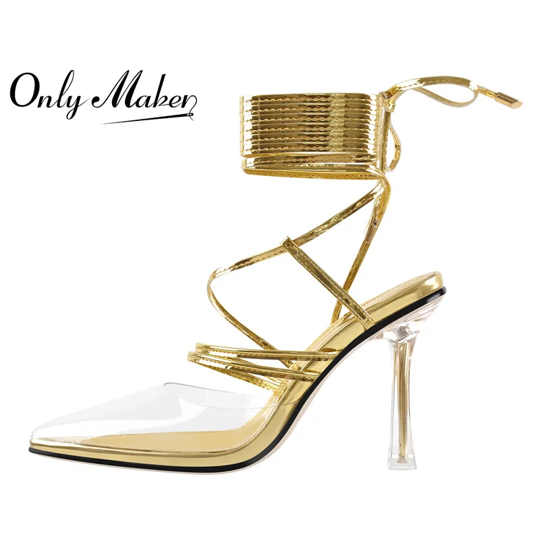 Сандалии Onlymaker Женские на шнуровке, модные босоножки с ремешками на щиколотке, прозрачные босоножки из металла и ПВХ, на тонком высоком кабл...
Сандалии Onlymaker Женские на шнуровке, модные босоножки с ремешками на щиколотке, прозрачные босоножки из металла и ПВХ, на тонком высоком кабл...