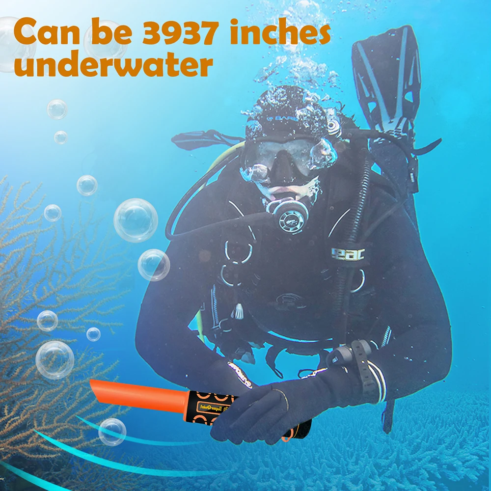 Underwater Metal Detector IP68 Waterproof Diving Pointer Probe Scanner Precision Positioning Archaeological Treasure Hunter
Underwater Metal Detector IP68 Waterproof Diving Pointer Probe Scanner Precision Positioning Archaeological Treasure Hunter