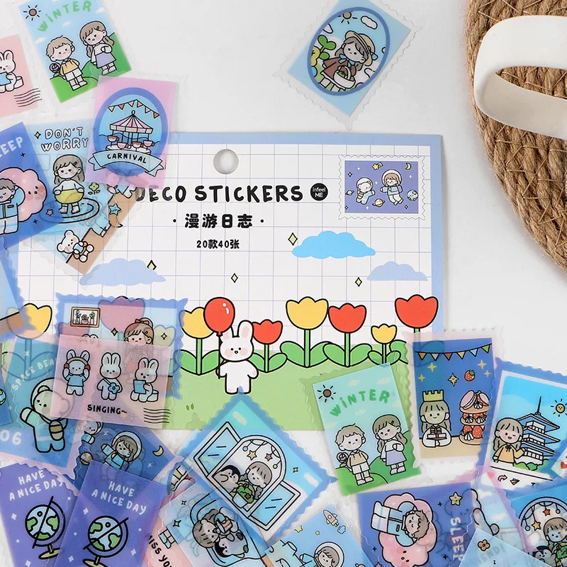 40pcs/lot Kawaii Stationery Stickers Cute characters Diary Planner Decorative Mobile Stickers Scrapbooking DIY Craft Stickers
40pcs/lot Kawaii Stationery Stickers Cute characters Diary Planner Decorative Mobile Stickers Scrapbooking DIY Craft Stickers