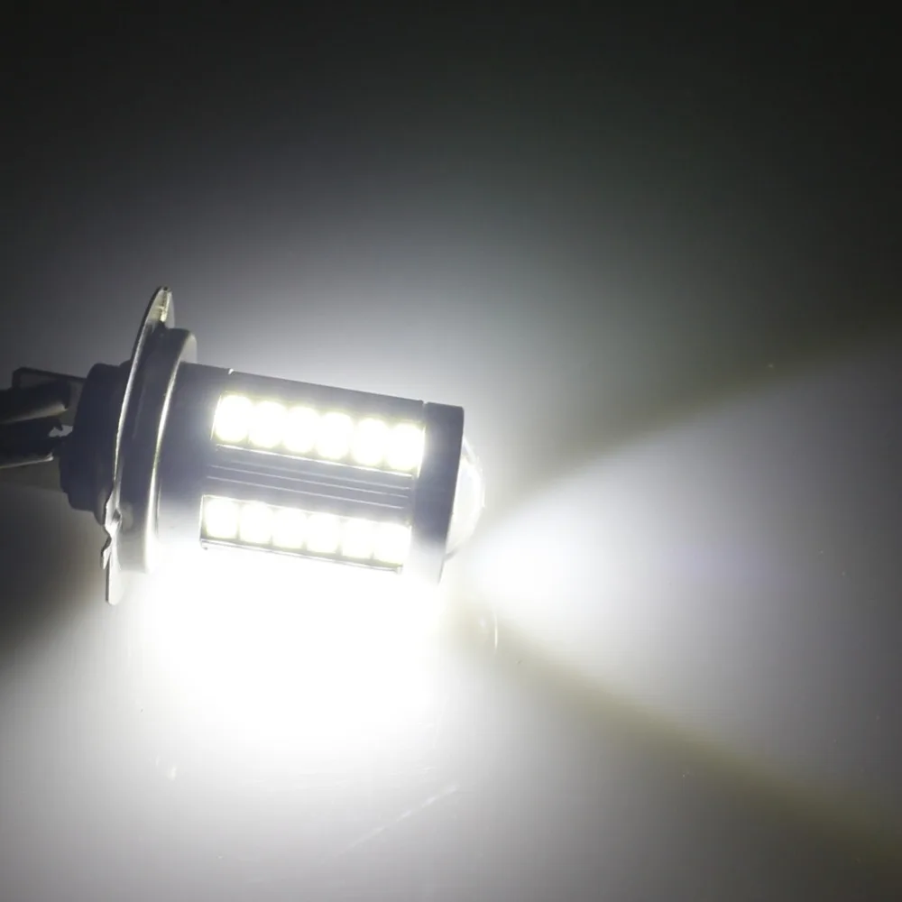 2 шт. Автомобильные светодиодные лампы H8 H11 9005 9006 T20 33SMD светодиодсветодиодный