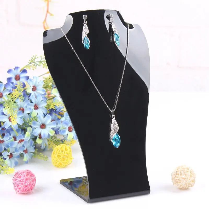 Factory Directselling 28.5cm High Large Acrylic Necklace Display Mannequin Jewelry Display Rack Earring Holder Showcase 5pcs/lot
Factory Directselling 28.5cm High Large Acrylic Necklace Display Mannequin Jewelry Display Rack Earring Holder Showcase 5pcs/lot