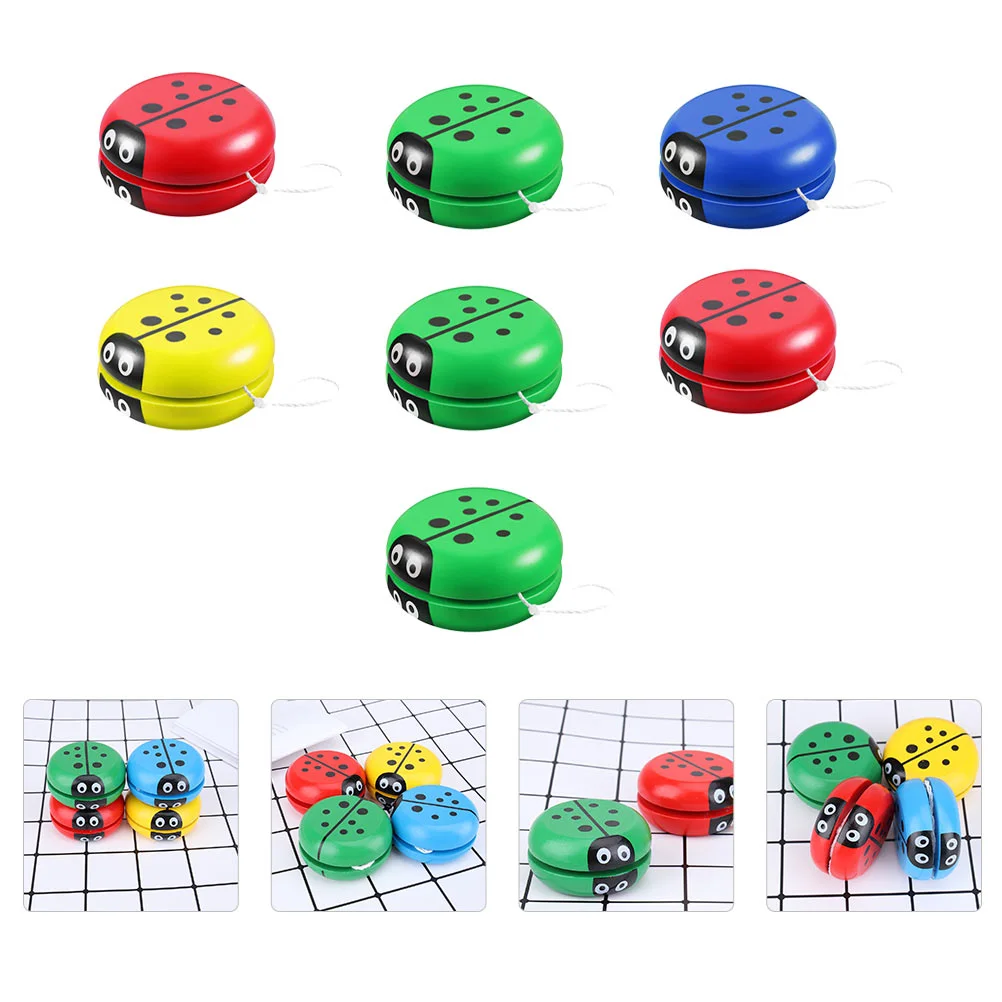 7 шт., деревянные детские игрушки Йо-Йо
7 шт., деревянные детские игрушки Йо-Йо