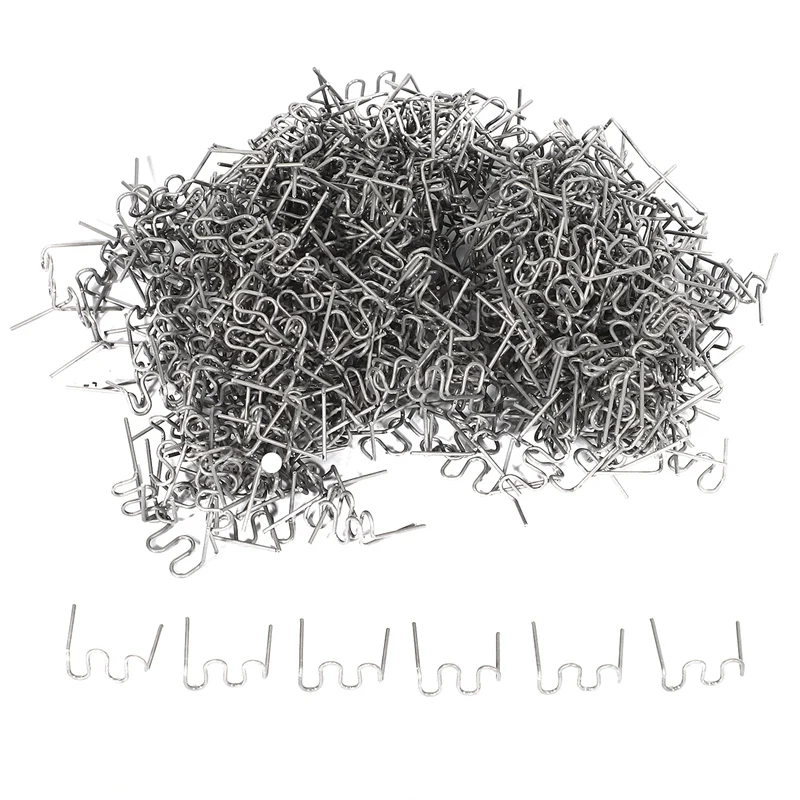 1000Pcs Staples for Hot Stapler Plastic Repair Wave Staples Bumper Bodywork Repairs 0.8mm S Wave Staples
1000Pcs Staples for Hot Stapler Plastic Repair Wave Staples Bumper Bodywork Repairs 0.8mm S Wave Staples