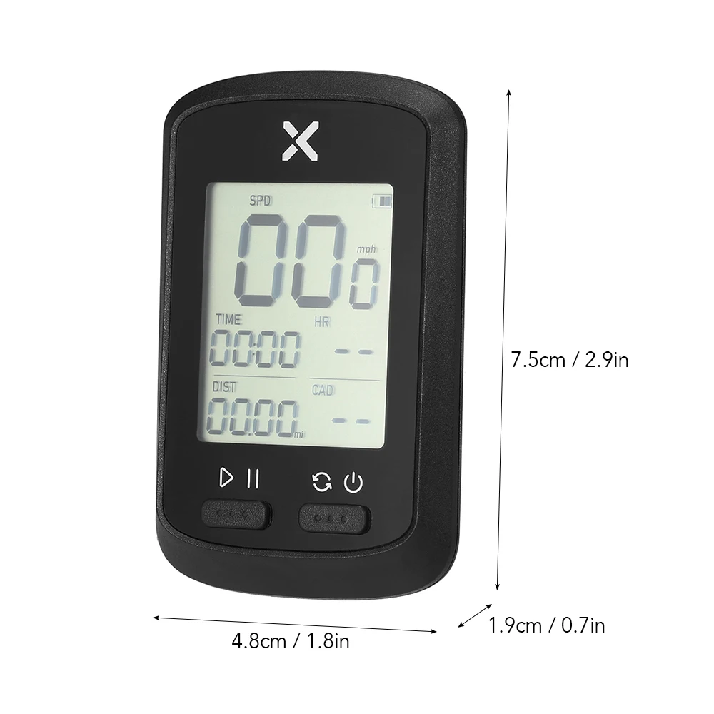 Smart GPS Cycling Computer BT ANT+ Wireless Bike Computer Digital Speedometer IPX7 Accurate Bike Computer with Protective Cover
Smart GPS Cycling Computer BT ANT+ Wireless Bike Computer Digital Speedometer IPX7 Accurate Bike Computer with Protective Cover