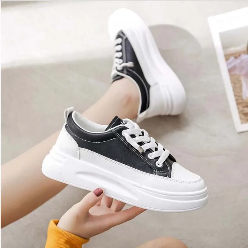 Fashion Sneakers Women Platform Shoes Woman Brand Height Increasing Shoes Size 35--40 Chunky White Black Tennis Female Basket
Fashion Sneakers Women Platform Shoes Woman Brand Height Increasing Shoes Size 35--40 Chunky White Black Tennis Female Basket