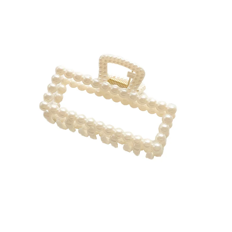 Pearl Hair Clip Cross Hollow Hair Grab Hairclips Hairpins Ladies Hairgrip Headwear Ornaments Large Shark Clip Hair Accessories
Pearl Hair Clip Cross Hollow Hair Grab Hairclips Hairpins Ladies Hairgrip Headwear Ornaments Large Shark Clip Hair Accessories