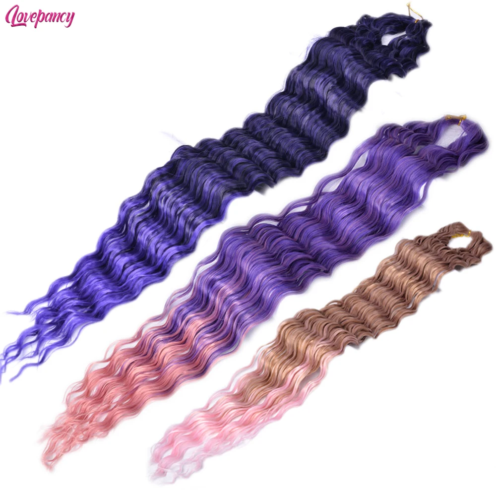Soft Water Wave Crochet Hair Synthetic Goddess Braiding Hair For Women 30 Inch Long Natural Curly Blonde Ombre Hair Extensions
Soft Water Wave Crochet Hair Synthetic Goddess Braiding Hair For Women 30 Inch Long Natural Curly Blonde Ombre Hair Extensions