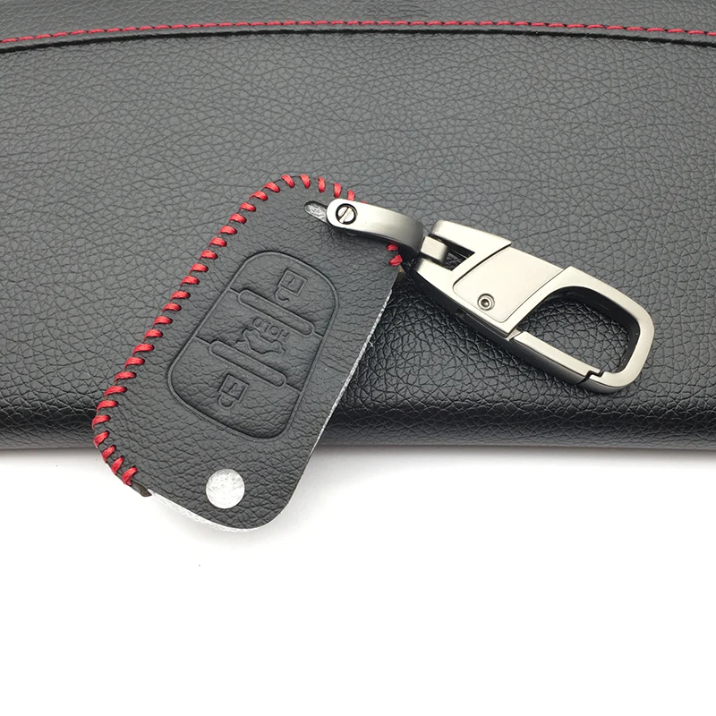 Leather Case Car Key Cover For Kia Sportage Sorento RIO K2 K5 For Hyundai i20 i30 i35 iX20 iX35 Solaris Verna 3 Button Key Shell
Leather Case Car Key Cover For Kia Sportage Sorento RIO K2 K5 For Hyundai i20 i30 i35 iX20 iX35 Solaris Verna 3 Button Key Shell