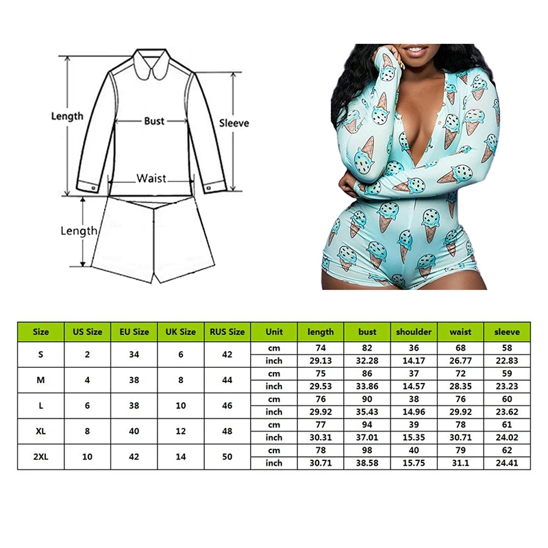 Women Summer 1pc Pajamas Long Sleeve Sleepwear Short Jumpsuit Sexy Pajamas Adults Nightwear Lingerie Plus Size
Women Summer 1pc Pajamas Long Sleeve Sleepwear Short Jumpsuit Sexy Pajamas Adults Nightwear Lingerie Plus Size