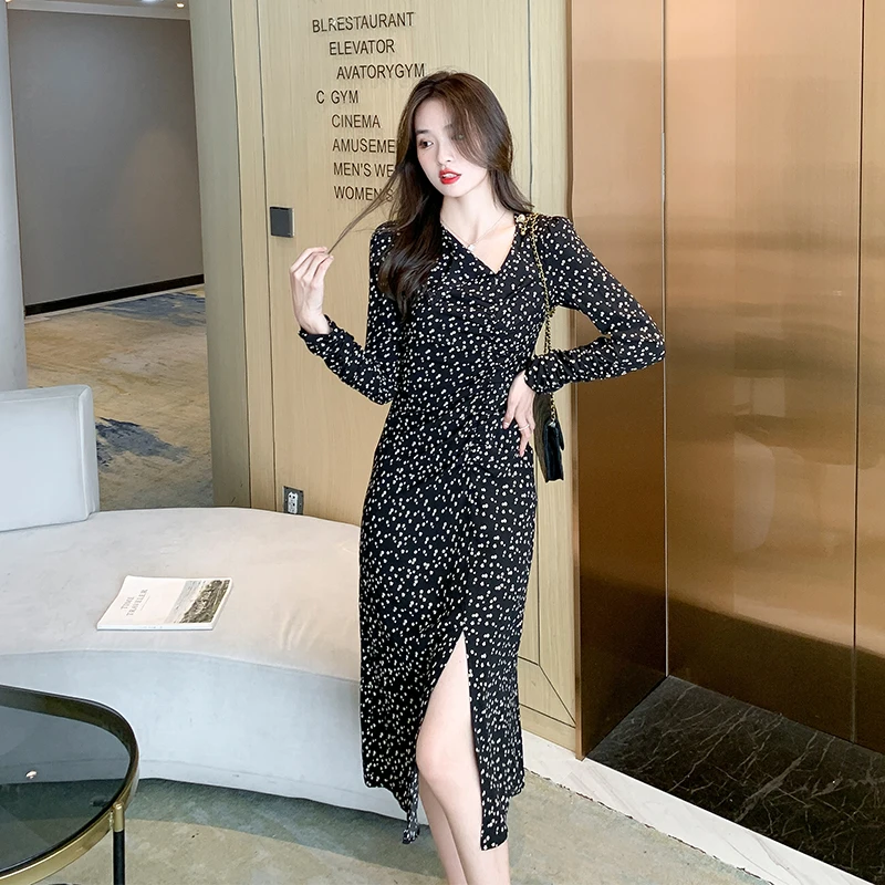 Женское винтажное платье с цветочным принтом Hebe & Eos, элегантное осеннее платье с длинным рукавом, вечернее платье миди с круглым вырезом и р...
Женское винтажное платье с цветочным принтом Hebe & Eos, элегантное осеннее платье с длинным рукавом, вечернее платье миди с круглым вырезом и р...